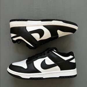 Women’s Nike Dunk Low black and white panda